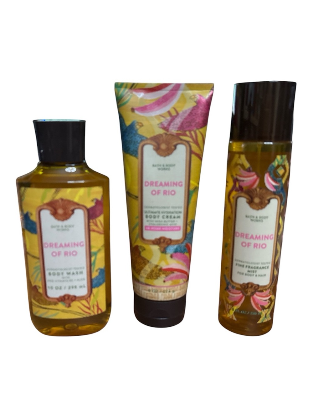 🌟 Brand New! Bath & Body Works "Dreaming of Rio" 3-Piece Fragrance Set 🌟